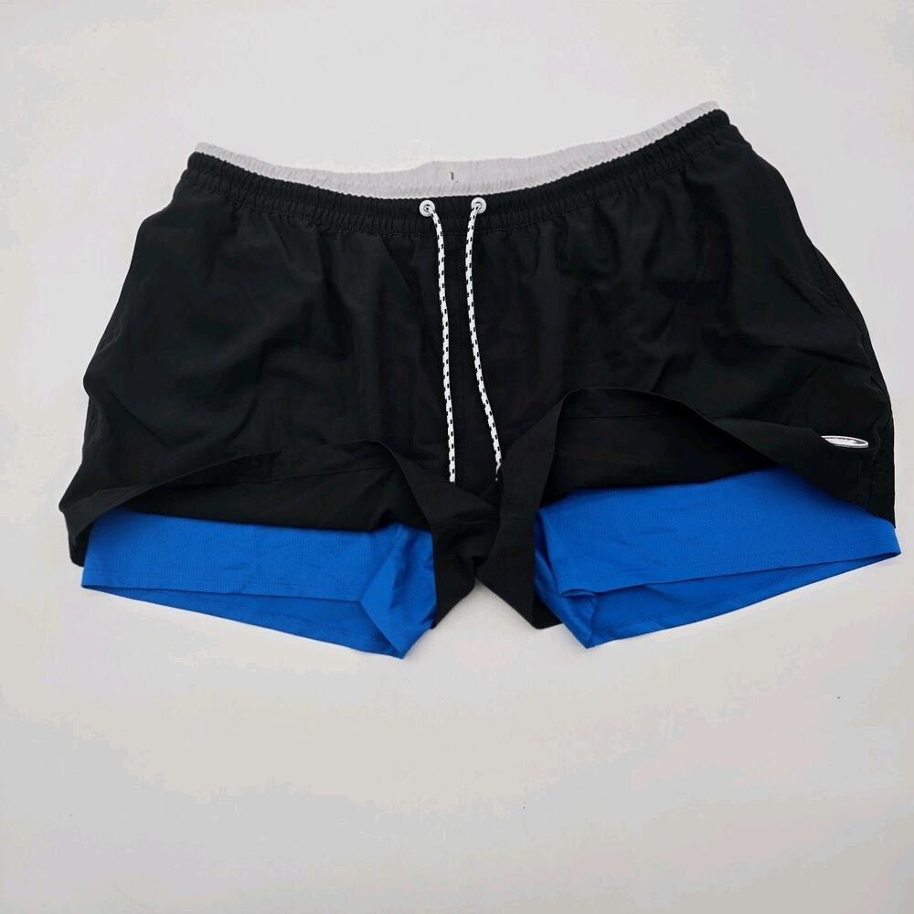 Chubbies Swim Trunks Mens XXXL 4 Inch Black White Blue Capes Shorts Boxer Liner